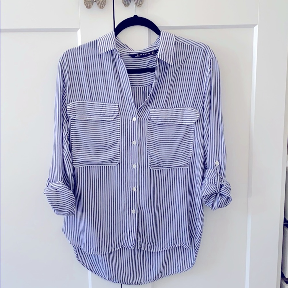 Zara button down